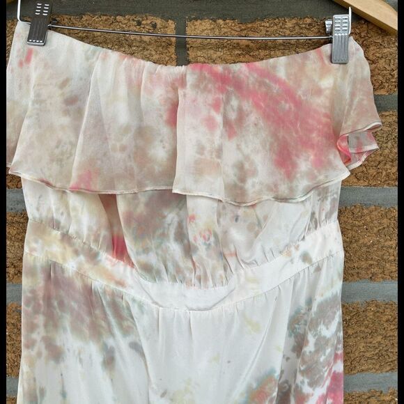 Gypsy 05 Silk Ruffle Maxi Dress XS - Picture 2 of 4